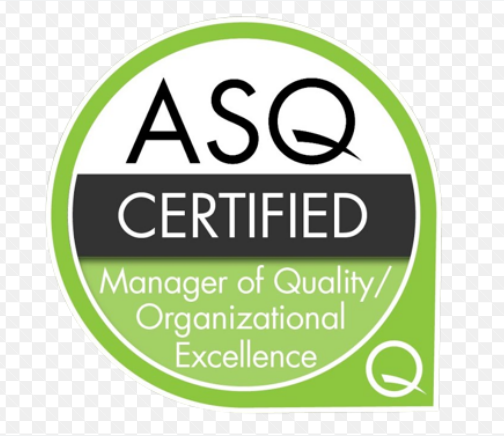 MANAGER OF QUALITY/ORGANIZATIONAL EXCELLENCE CERTIFICATION CMQ/OE