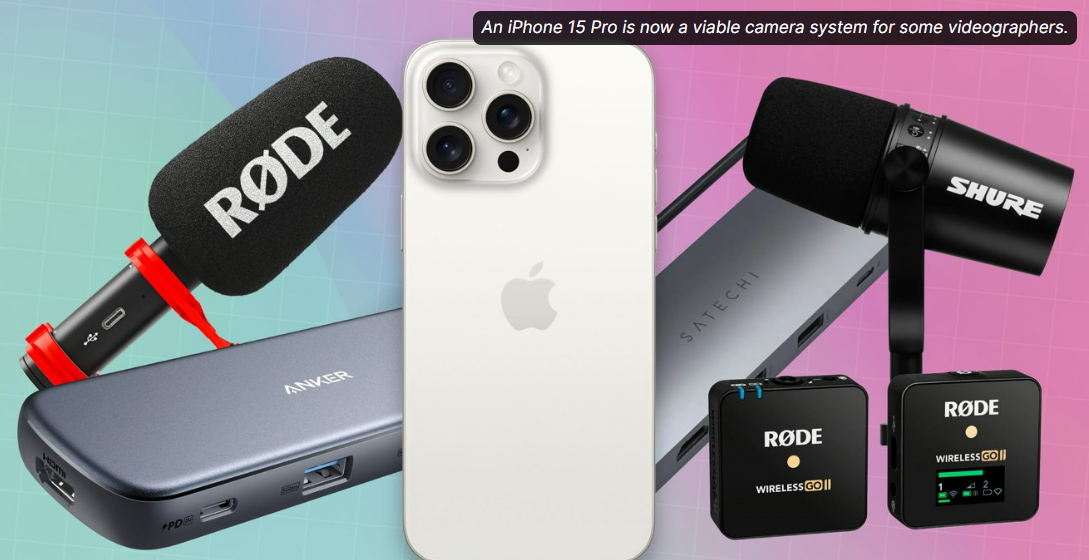 How to build the ultimate iPhone 15 Pro 4K60 ProRes video recording rig